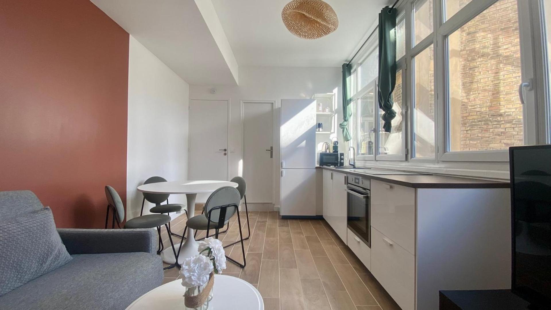 Appartement Confortable Proche Grands Boulevard 4P París Exterior foto