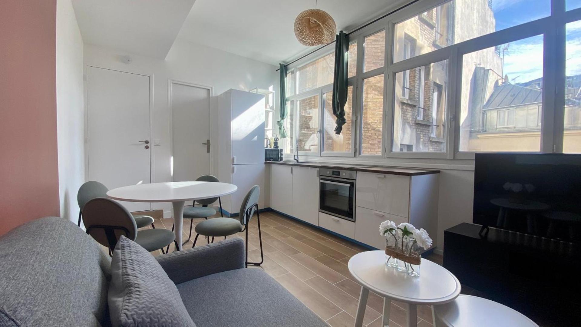 Appartement Confortable Proche Grands Boulevard 4P París Exterior foto
